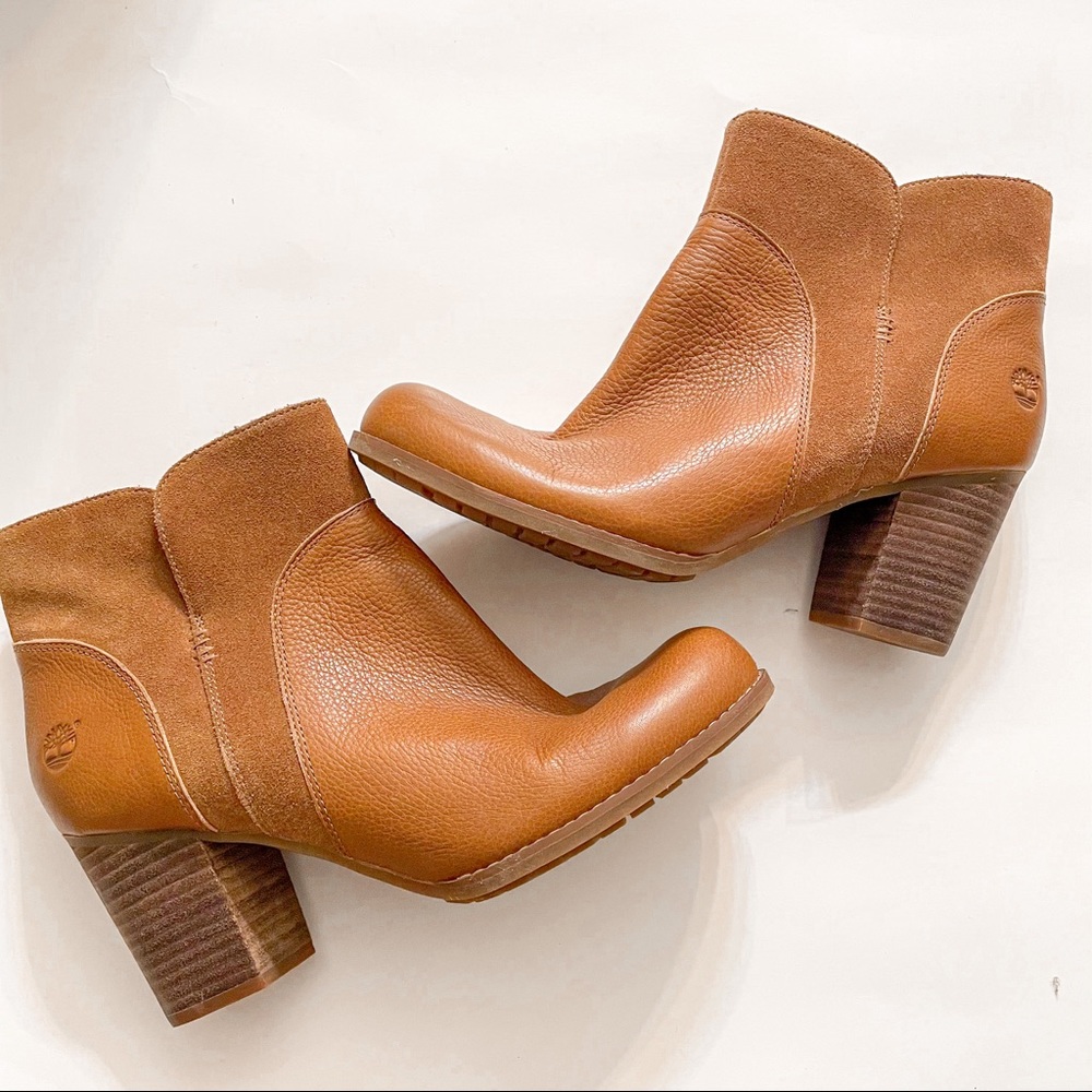 Timberland Women's Leather Heeled Boots